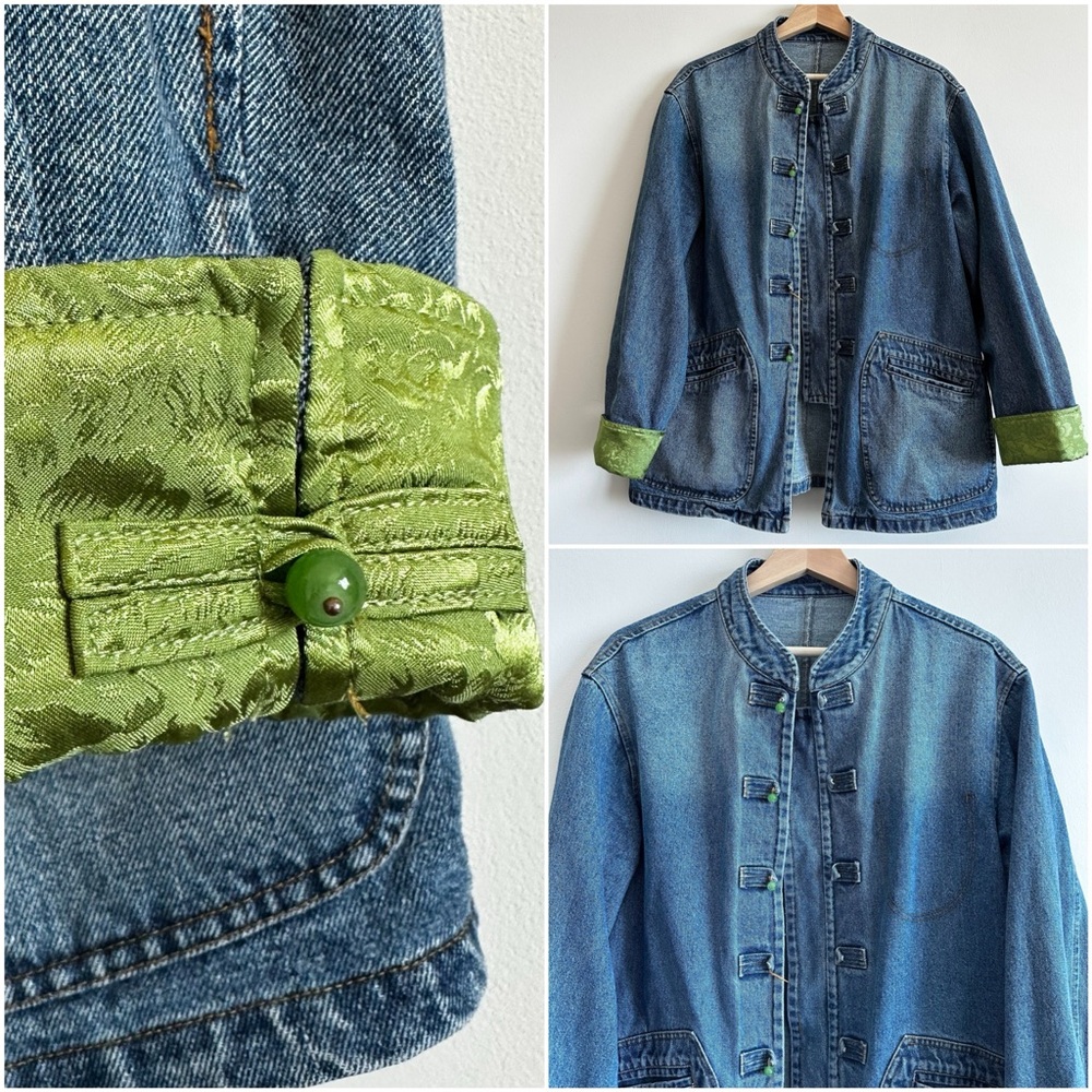 Asian Style Denim Jacket